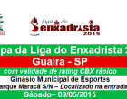 3ª Etapa de 2015 - Guaíra dia 09/05. Participe!